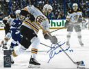 Zdeno Chara in Action Boston Bruins Autographed 8" x 10" Hockey Photo by Dynasty Sports & Framing