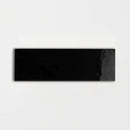 Midnight Glossy Subway Ceramic Tiles 3x9