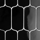 Midnight Glossy Tear Field Ceramic Tiles 3 5/8x8