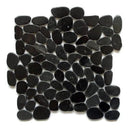 Charcoal Natural Pebble Mosaics 12x12