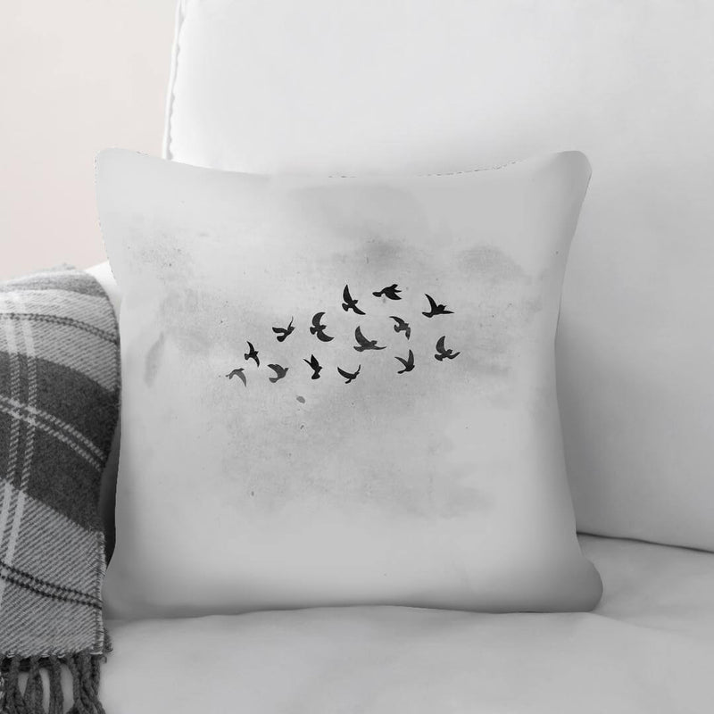 Charcoal Nature A Cushion