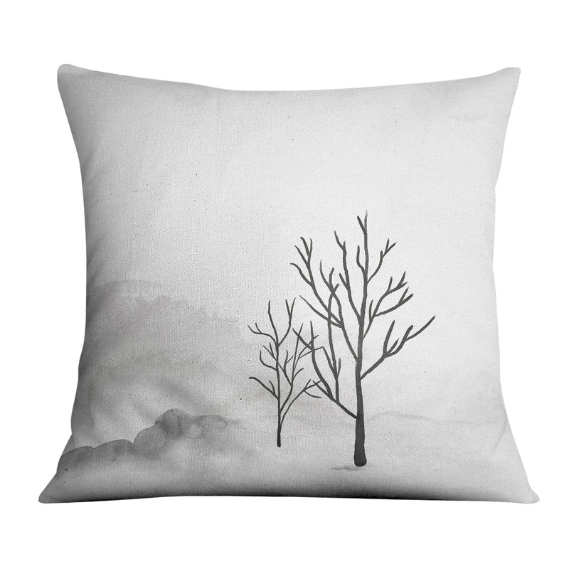 Charcoal Nature B Cushion