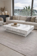 Dreny Coffee Table (Wheeled) by Marmony Concept