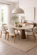 Puck Dining Table by Marmony Concept