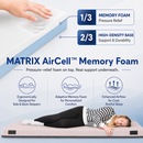 Matrix Air-Cell Memory Foam Camping Mattress by Hazli Collection