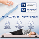 Matrix Air-Cell Memory Foam Camping Mattress by Hazli Collection