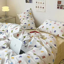 GobekUsa Checkerboard Pattern Duvet Cover Set - Stylish and Cozy Bedding Kit for Bedroom