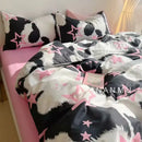 GobekUsa Checkerboard Pattern Duvet Cover Set - Stylish and Cozy Bedding Kit for Bedroom