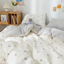 GobekUsa Checkerboard Pattern Duvet Cover Set - Stylish and Cozy Bedding Kit for Bedroom