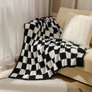 GobekUsa Knit Checkerboard Blanket