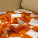 GobekUsa Knit Checkerboard Blanket