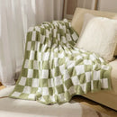 GobekUsa Knit Checkerboard Blanket