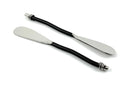 Vibhsa Black Silverware Butter Spreaders Set of 6