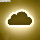 GobekUsa LED Cloud Wall Sconce in White for Simple Living Room Lighting