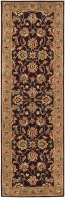Cherryfield Burgundy 1024 Wool Area Rug