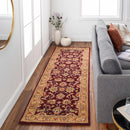 Cherryfield Burgundy 1024 Wool Area Rug