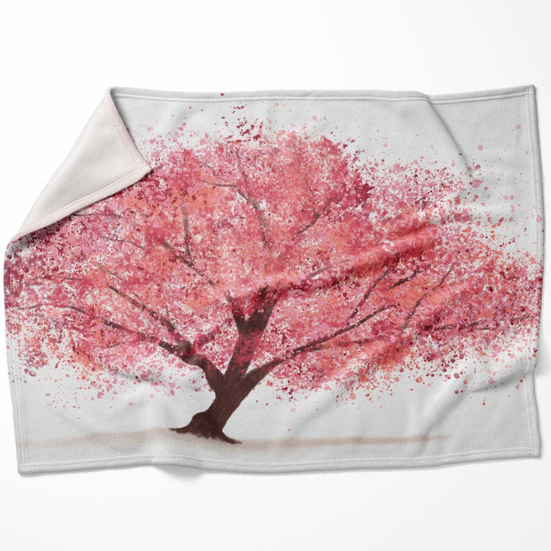 Cherry Blossom Simplicity Blanket