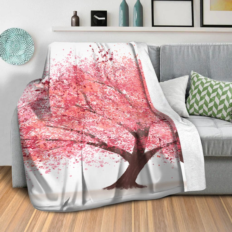 Cherry Blossom Simplicity Blanket