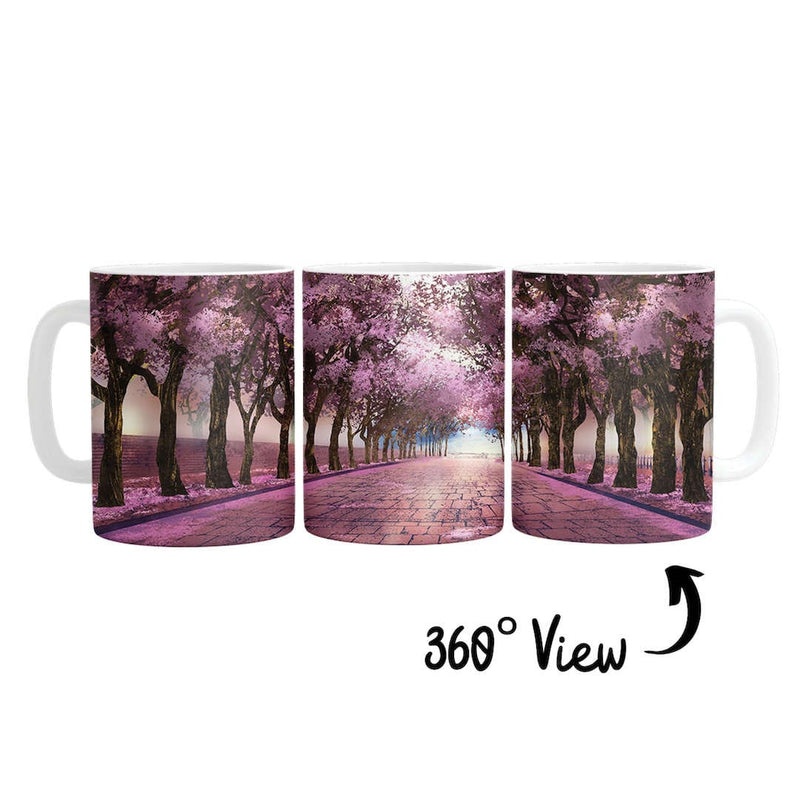 Cherry Blossom Strolls Mug