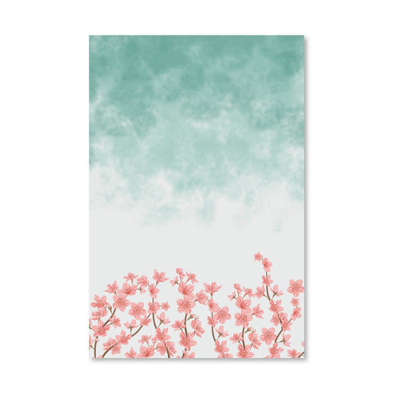 Cherry Blossoms In The Sky Canvas