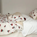 GobekUsa Cozy Sheep Rollie Loop Fleece Blanket for Winter - Premium Warmth and Comfort