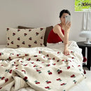 GobekUsa Cozy Sheep Rollie Loop Fleece Blanket for Winter - Premium Warmth and Comfort