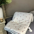 GobekUsa Cooling Quilt: Soft Silky Single Double Bed Blanket for Summer & Autumn
