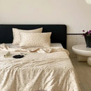 GobekUsa Cooling Quilt: Soft Silky Single Double Bed Blanket for Summer & Autumn