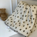 GobekUsa Cooling Quilt: Soft Silky Single Double Bed Blanket for Summer & Autumn