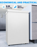 Chest Freezer with Removable Basket