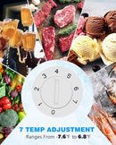 Chest Freezer with Removable Basket