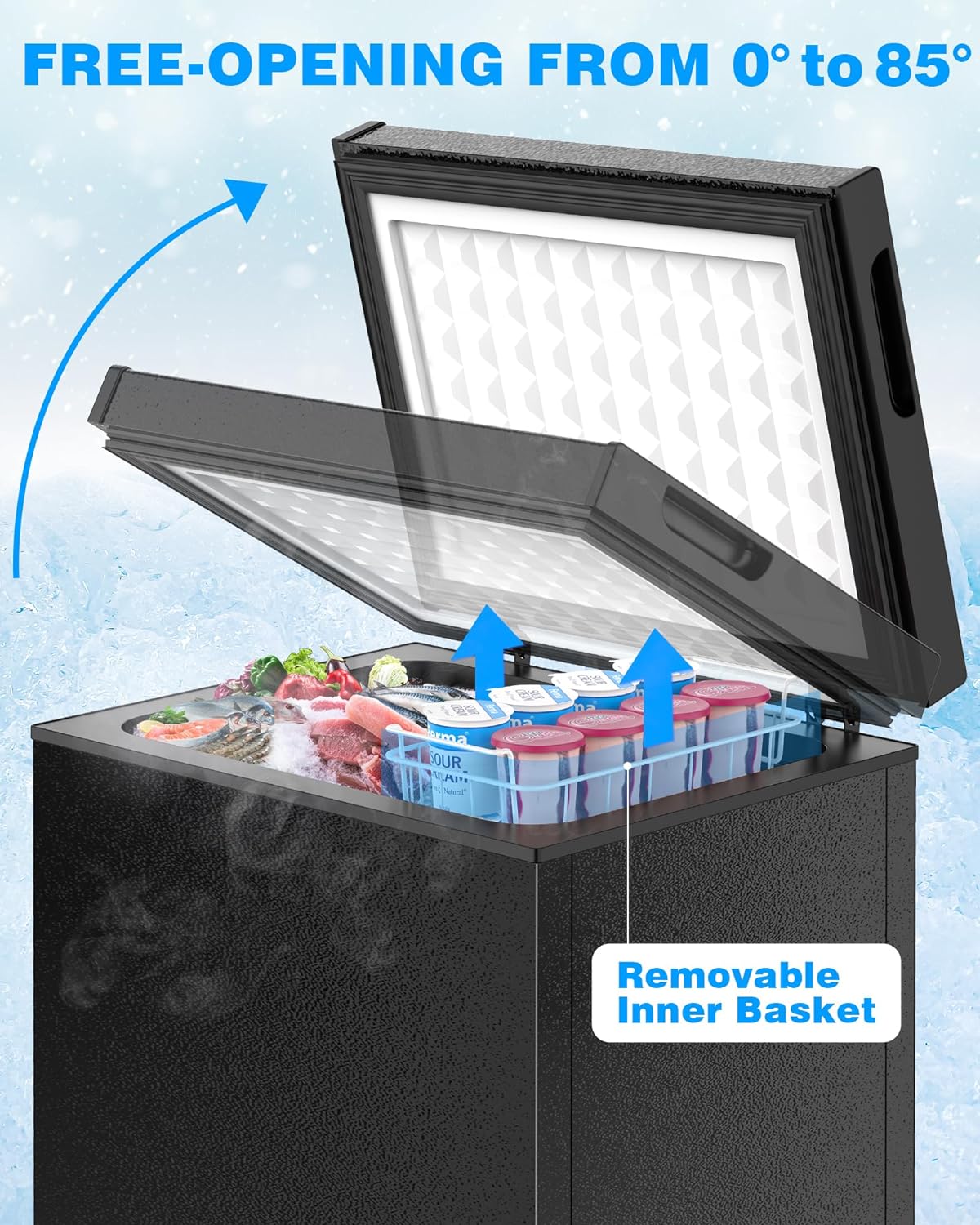 Chest Freezer with Removable Basket, photo 10 of 28