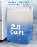 Chest Freezer with Removable Basket