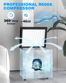 Chest Freezer with Removable Basket