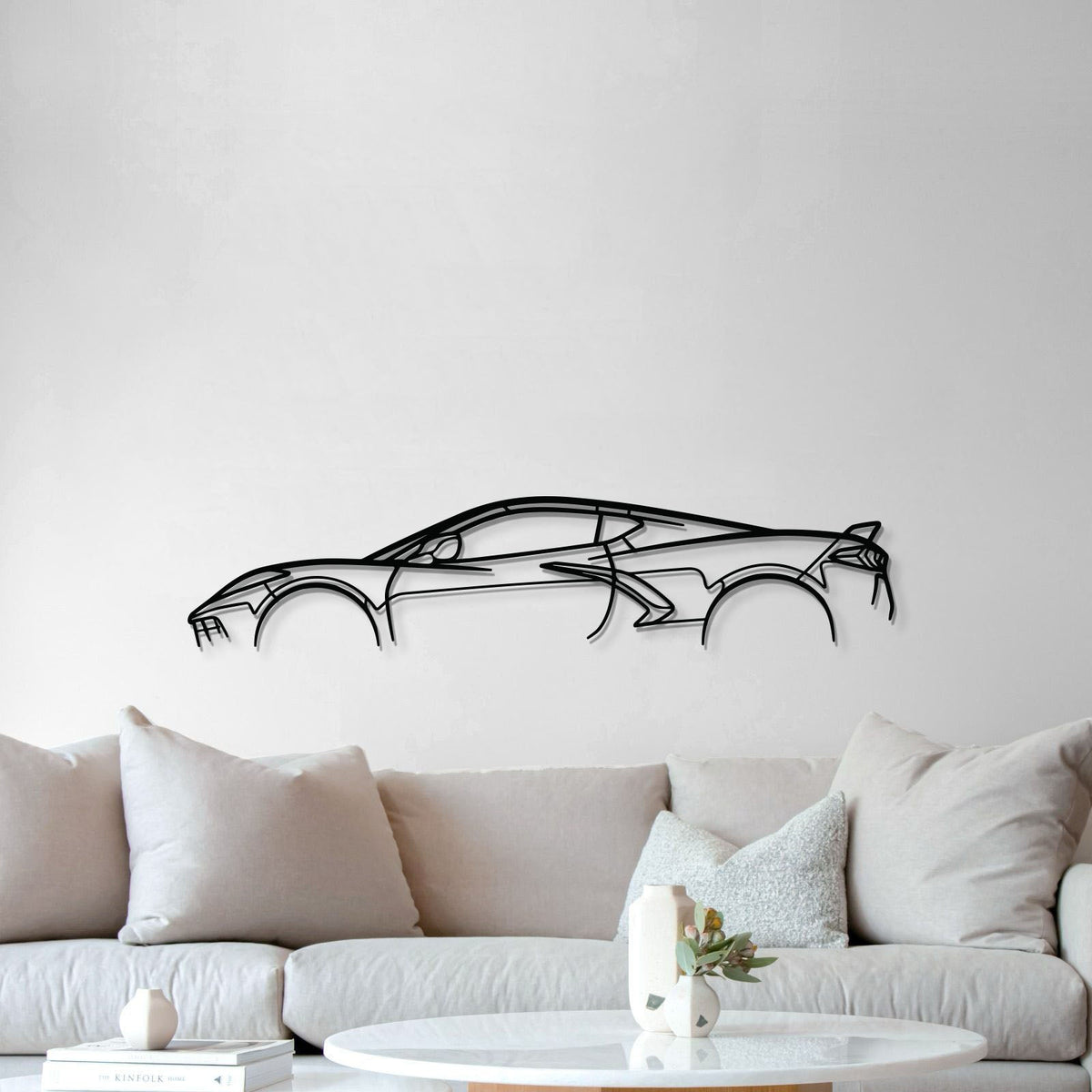 Corvette C8 Metal Car Wall Art - MT0924, photo 5 of 8
