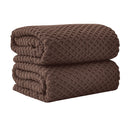 Cotton Diamond Waffle Weave Bath Towel Set - Grayson Collection by Great Bay Home