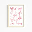 GobekUsa Chic Pink Wall Art for Girls' Room