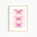 GobekUsa Chic Pink Wall Art for Girls' Room