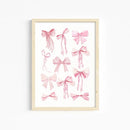 GobekUsa Chic Pink Wall Art for Girls' Room