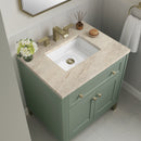 James Martin Chicago 30" Single Bathroom Vanity, Smokey Celadon