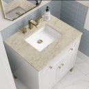 James Martin Chicago 30" Single Bathroom Vanity, Glossy White