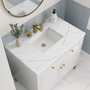 James Martin Chicago 36" Single Bathroom Vanity, Glossy White