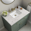James Martin Chicago 36" Single Bathroom Vanity, Smokey Celadon