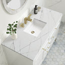 James Martin Chicago 48" Single Bathroom Vanity, Glossy White