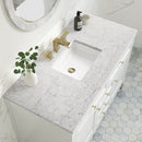 James Martin Chicago 48" Single Bathroom Vanity, Glossy White