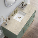 James Martin Chicago 48" Single Bathroom Vanity, Smokey Celadon