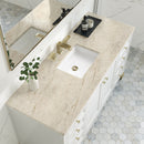James Martin Chicago 60" Single Bathroom Vanity, Glossy White