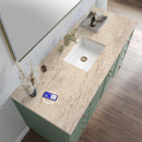 James Martin Chicago 60" Single Bathroom Vanity, Smokey Celadon