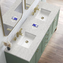 James Martin Chicago 72" Double Bathroom Vanity, Smokey Celadon