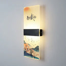 GobekUsa Acrylic Shade LED Square Wall Lamp for Home Decor